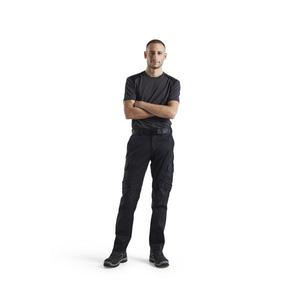 BLAKLADER - 144418329998D136 Pantalon industriel stretch Noir/Gris foncé-PANTALON DE TRAVAIL EAN 7330509764091 PANTALON DE TRAVAIL CARGO - Product Image 3