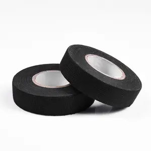 Universele Stof Doek Tape Automotive Kabelboom Zwart Flanel Zelfklevende Tape