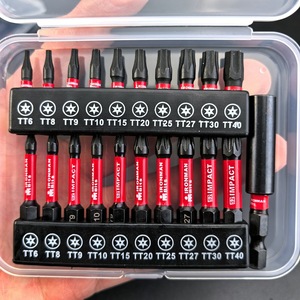 High Quality Steel Impact Driver <b>Bits</b> Torx With Hole Hex Metric Combination <b>Bit</b> <b>Set</b> Torque Hex/torx OEM <b>Screwdriver</b> <b>Set</b> Hex/torx - Product Image 1
