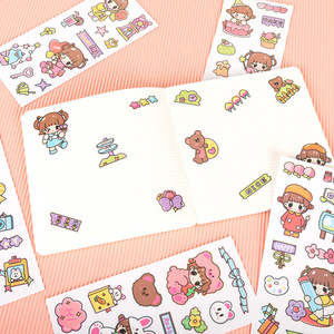 Tùy Chỉnh Mới Nhất Hợp Thời Trang PVC Rõ Ràng Dán Với Kawaii Mô Hình Cho DIY Thủ Công Mỹ Nghệ Kế Hoạch Máy Tính Xách Tay Trang Trí Nội Thất Dính Trang Trí Decals - Product Image 4