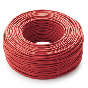 Cavo elettrico unifilar fs17 sezione 2,5mmq rosso 100 metri - Product Image 1