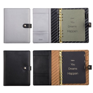 Agenda Diaria 2027-2028 Personalizada con Impresión, Recargable, A5, 6 Anillas, Cubierta de Cuero PU, con Pegatinas - Product Image 6