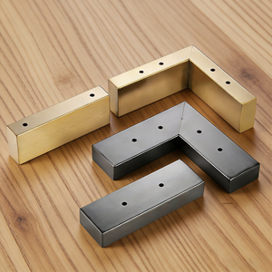 Piedini per Divano a L in Metallo Moderni, Resistenti, con 7 Supporti per Mobile TV, Comodino, Tavolino da Caffè, <span class=keywords><strong>Mobili</strong></span> da <span class=keywords><strong>Cucina</strong></span> - Product Image 1