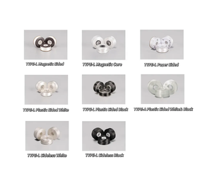 Trắng bobbins pre-vết thương bobbins Kích thước-l Polyester chủ đề cho tất cả các máy thêu bobbins 75D/2 70d/2 - Product Image 1