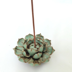 Quemador de Incienso Redondo de Madera al por Mayor con Sándalo para Aroma de Loto y Rosa, para Decoración del Hogar y Uso Religioso, Material de Semillas - Product Image 1