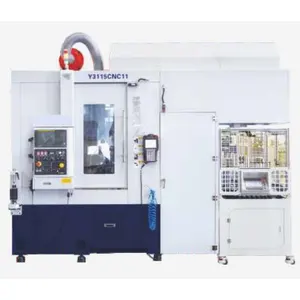 Entegre pah kırma ünitesi ile Y3115CNC11 4 modülü CNC dişli kalıp makinesi