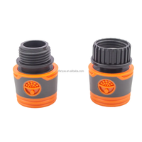 Connecteur rapide pour tuyau d'arrosage de jardin 1/2 pouce, coupleur rapide pour tuyau d'eau de 16 mm pour l'irrigation, connecteur à déconnexion rapide pour tuyau d'arrosage de jardin