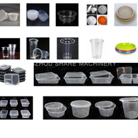 Gobelet en plastique sous vide faisant la machine de thermoformage automatique