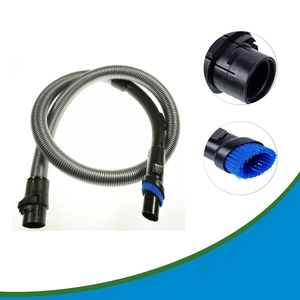 Tuyau flexible et poignée incurvée avec brosse intégrée pour le remplacement <span class=keywords><strong>de</strong></span> l'aspirateur <span class=keywords><strong>Philips</strong></span> sans sac - Product Image 4