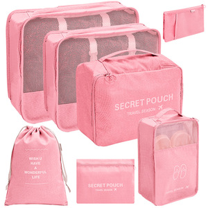 Tùy Chỉnh Mới Giày Túi Quần Áo Cuốn Sách Tổ Chức Chống Bụi Đóng Gói <span class=keywords><strong>Cubes</strong></span> Chất Lượng Cao Du Lịch Lưu Trữ Túi 7Pcs Thiết Lập - Product Image 3