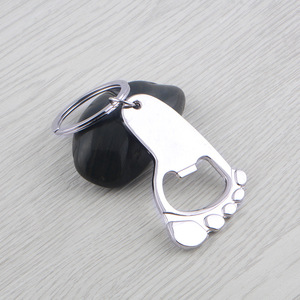 Porte-clés en alliage de zinc personnalisable avec logo, décapsuleur de bouteille de vin et de bière tendance, vente en gros, réductions en gros - Product Image 4