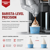 Máquina expendedora inteligente de helados y jugos, totalmente automática, sin necesidad de asistencia, para venta minorista