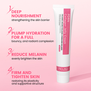 Crème gelée au collagène PDRN 5000ppm, texture gel légère, hydratante et raffermissante pour le visage, crème de soin au ADN de saumon PDRN - Product Image 3