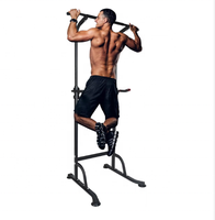 Système de musculation à domicile, tour de musculation, station de dips, barre de traction, hauteur réglable, équipement de fitness multifonctionnel pour