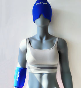 Topi sakit kepala migren, terapi dingin, penghilang sakit kepala, topi es Gel untuk ketegangan, mata bengkak, topi pereda sakit kepala - Product Image 2