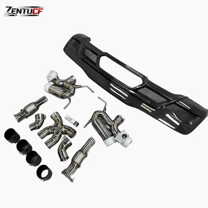 Diffuseur arrière en fibre de carbone C8 - Compatible avec le système d'échappement <span class=keywords><strong>Corvette</strong></span> C8 2020+ - Product Image 3