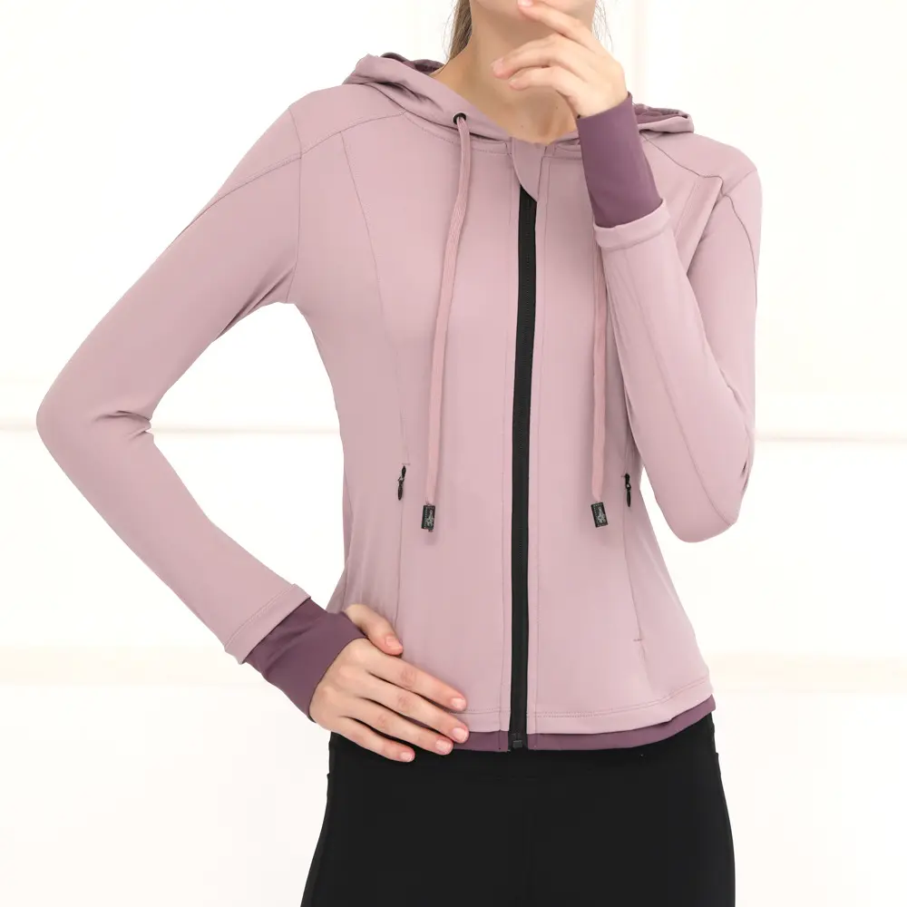 Casual Long Sleeve Jacket Fall Winter Crop Top Hoodie Clothes Gym Bodysuits Woman Top Fashionable For Women 2022