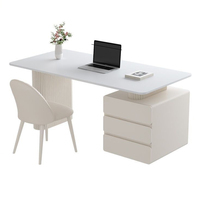 Bureau de direction moderne de grande taille, style simple, mobilier de bureau, avec peinture au four, table de patron, panneau en bois