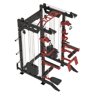 Fournisseur d'usine chinois : Rack de musculation multifonction tout-en-un avec système de câbles doubles pour entraînement de force à domicile