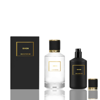 Flacon de Parfum 30ml Couleur Opaque Personnaliser Vaporisateur Flacon de Parfum en Verre Vide de Luxe 50ml 100ml avec Boîte