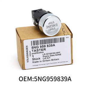 Botón de Encendido/Apagado del Motor 5NG959839A para Volkswagen Tharu Tiguan L, Interruptor de Encendido sin Llave, Material ABS - Product Image 2