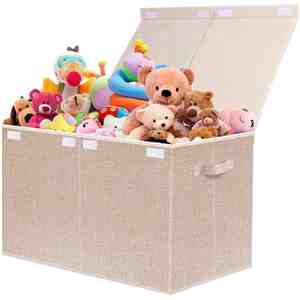 Large Adjustable Easily Assembled Household Clothing Rear <b>Car</b> Cardboard Storage <b>Bin</b> Box Over 35L Heavy Duty - Product Image 2