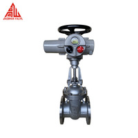 Vanne à boisseau motorisée DN150 6 pouces CF8 CF8M en acier inoxydable 4-20 mA Vanne à boisseau électrique intelligente