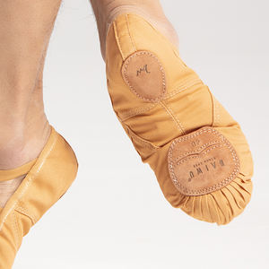 Scarpette da ballo da uomo scarpe da ballo in tela elasticizzata Performa da ballo con suola divisa per ragazzi/123131014 per adulti - Product Image 5