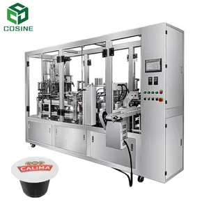 kcup filling machine nespresso coffee capsule filling sealing machine