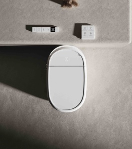 WC intelligent haut de gamme avec chasse d'eau entièrement automatique, siège chauffant, télécommande, cuvette allongée pour femmes MDG9 Voice - Product Image 5