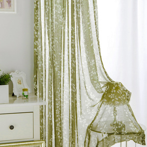 Xinlan Custom Made Tulle Sheer Rideau Enfants Chambre Poids Léger Imprimer Rideau pour la <span class=keywords><strong>Maison</strong></span> - Product Image 1