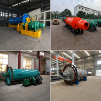 Prêt à être expédié : Broyeur à boulets 1200x2400 pour le broyage de minerai d'or, prix usine