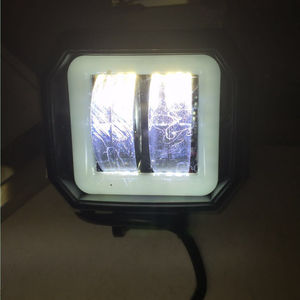 Luz LED <span class=keywords><strong>de</strong></span> trabajo <span class=keywords><strong>para</strong></span> motocicleta, foco cuadrado afilado con Ojos <span class=keywords><strong>de</strong></span> Ángel, portátil, 3 pulgadas, 7D, 20W, <span class=keywords><strong>precio</strong></span> <span class=keywords><strong>de</strong></span> fábrica, venta al por mayor - Product Image 6