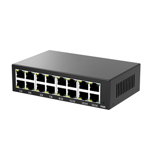 Commutateur Ethernet Gigabit 10/100/1000 Mbps, boîtier en fer, Plug and Play, 16 ports, concentrateur réseau 1.25G, répartiteur - Product Image 1
