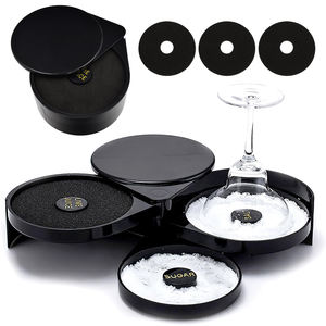 स्पेस सेविंग स्टोरेज बार ग्लास रिमर मार्टिनी मार्जरीटा कॉटेल नमक के लिए सीज़निंग बॉक्स - Product Image 4