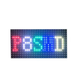 Módulo de visor led rgb p8, cor completa, 1/4*256mm