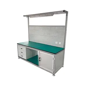Workshop Tool Esd Assembly Line Working Table Storage Lab Steel Anti Static Computer Repair Portable Workbench