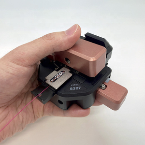 เครื่องตัดไฟเบอร์ออปติก Fitel S326/S327 รองรับ GSM/GPRS ขนาดเส้นผ่านศูนย์กลางเปลือกหุ้ม 125um ใบมีดตัดไฟเบอร์แบบริบบิ้นเดี่ยว - Product Image 3