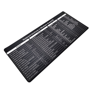 Tapis de souris pour clavier Windows 11 avec raccourcis clavier, tapis de bureau pour souris, tapis de souris pour le <span class=keywords><strong>travail</strong></span> et le bureau - Product Image 3