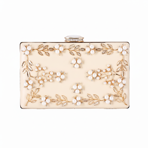 กระเป๋าอะคริลิกสไตล์ยุโรปและอเมริกาแบบใหม่ พร้อมสายสะพายข้างและสายสะพายไหล่ปรับได้ เหมาะสำหรับงานเลี้ยงอาหารค่ำ - Product Image 1