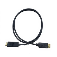 Câble COMTON DisplayPort 1.2 Source vers HD 1.4, câble de moniteur avec conception Press-Lock pour moniteur, projecteur, téléviseur