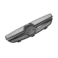 Calandre pour mercedes benz 2003-2009 CLK W209 Modification grille de pare-chocs avant en maille de diamant