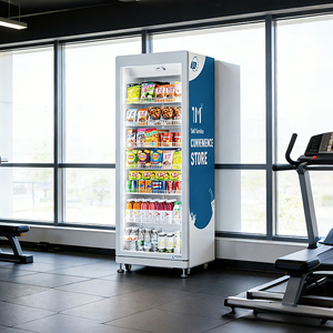 Máquina Expendedora Automática con Puerta <span class=keywords><strong>de</strong></span> Cierre por Gravedad GS AI, Pantalla LCD, Operada con Tarjeta <span class=keywords><strong>de</strong></span> <span class=keywords><strong>Crédito</strong></span> y NFC, Compresor <span class=keywords><strong>de</strong></span> Acero Inoxidable, Refrigeración, SDK - Product Image 2