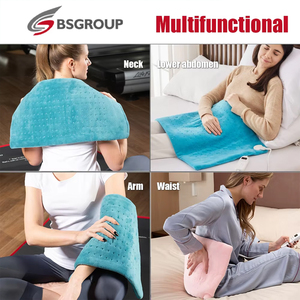 12*24 Inch Auto Shut Off Dry Moist Heat Hot Heat <strong>Pad</strong> Electric Heating <strong>Pads</strong> <strong>for</strong> <strong>Back</strong> - Product Image 2