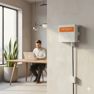 <span class=keywords><strong>CO2</strong></span> Sensörü Çevresel Sensörler Tarımsal Sera Vericisi için Yüksek Hassasiyetli RS485 Gaz Konsantrasyonu Dedektörü - Product Image 2