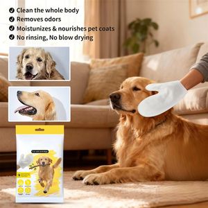 Vente en gros usine Nouveauté : Lingettes nettoyantes pour les yeux des animaux, naturelles, biologiques, écologiques et douces, pour l'élimination des taches de larmes, pour chiens et chats, soin du visage - Product Image 3