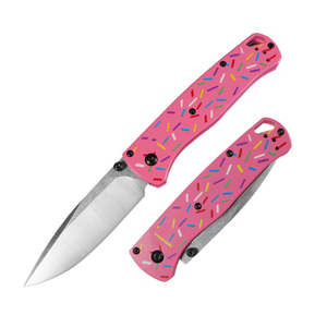 Cuchillo plegable BM 535 Donut, hoja de acero inoxidable D2, mango G10, EDC, para acampar al aire libre, caza, herramientas de corte y supervivencia, regalo de Navidad - Product Image 6