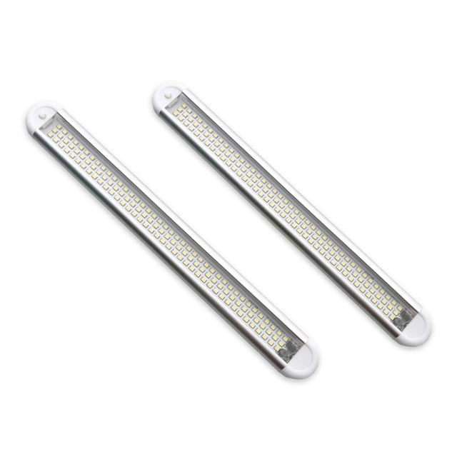 Truck Vehicle 120 LED Light Bar Auto Roof Ceiling Reading Lamp LED Car Night Light White LED Interior Light