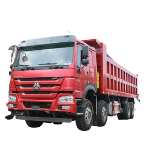 Camion benne basculante SINOTRUK <span class=keywords><strong>Euro</strong></span> <span class=keywords><strong>2</strong></span> 8x4 Diesel HOWO 9.7L pour transport minier, direction à gauche, capacité de charge 41-50t - Product Image 1