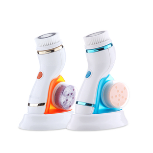 2025 productos más vendidos 4 en 1 exfoliante Facial limpiador Facial eléctrico ABS Scrub limpiador <span class=keywords><strong>de</strong></span> poros Spin Sonic limpieza Facial - Product Image 3